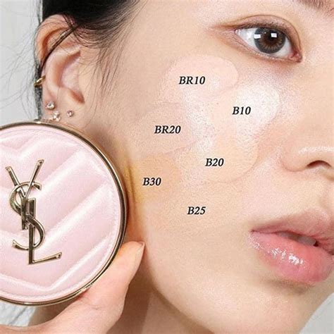 ysl cushion br20|ysl glow mesh foundation.